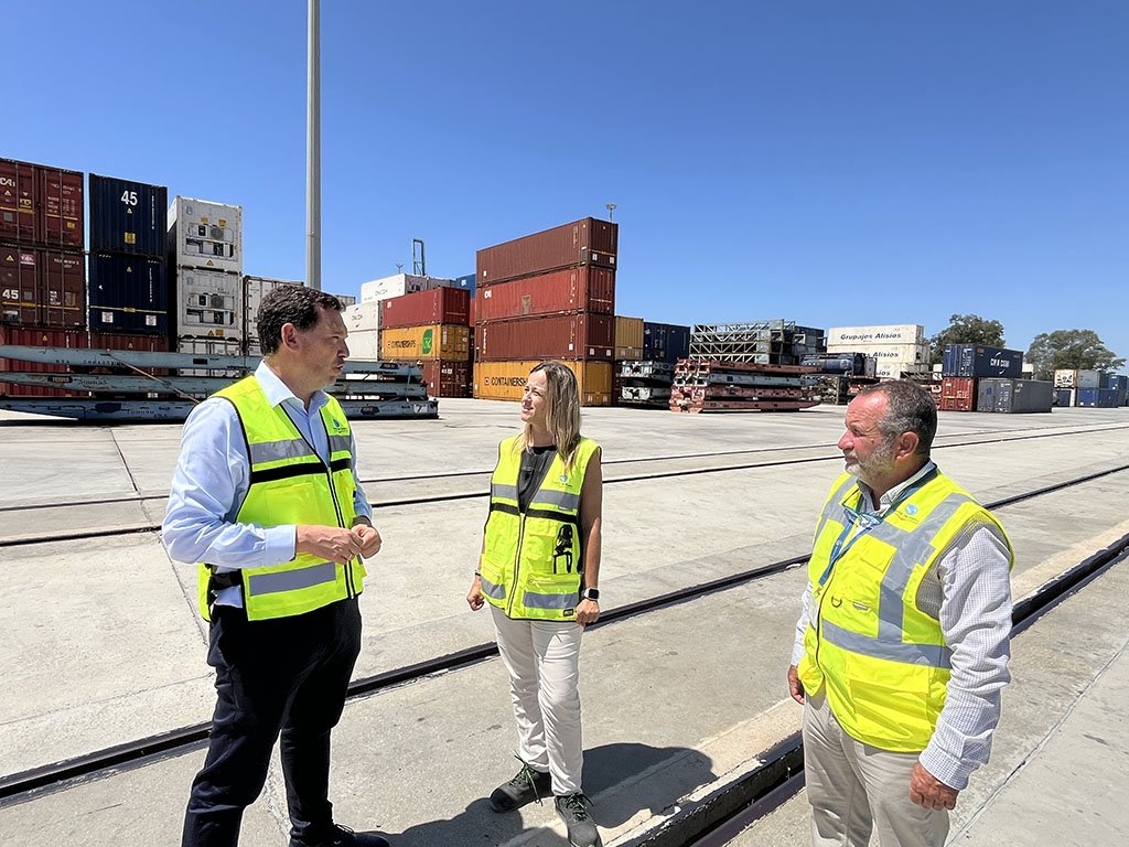 El Puerto de Huelva licita las obras de ampliación de la terminal ferroviaria del Muelle Sur