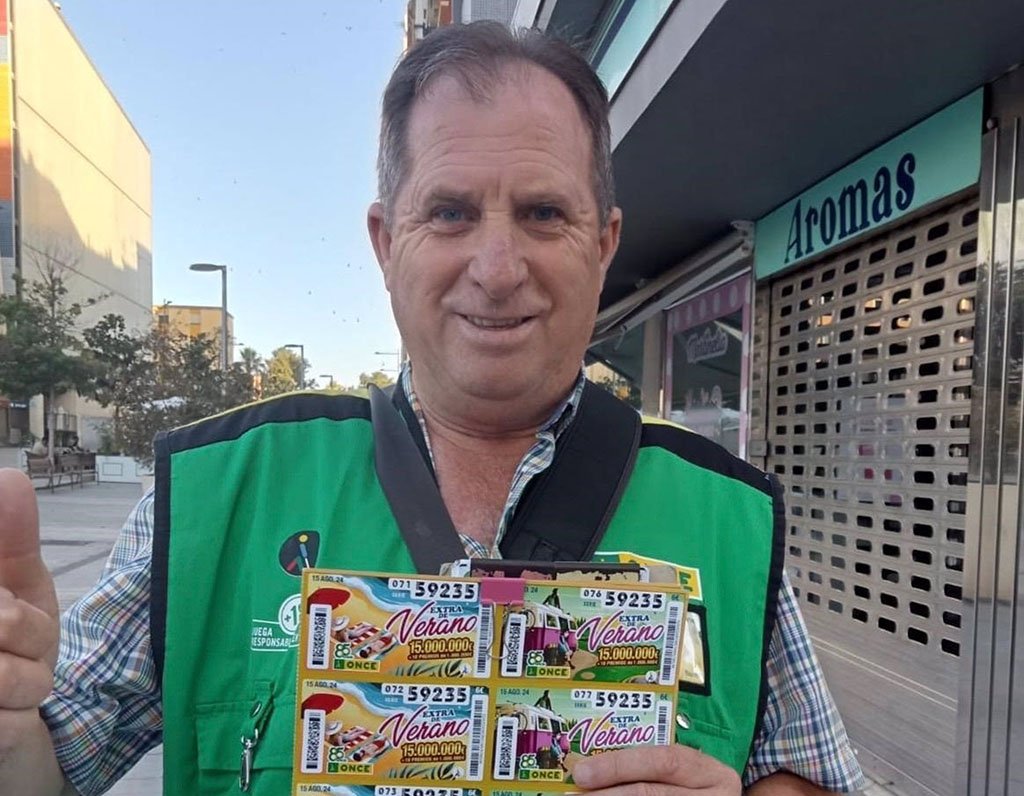 Un acertante del Mercado de Huelva se lleva medio millón de euros con el cupón de la ONCE