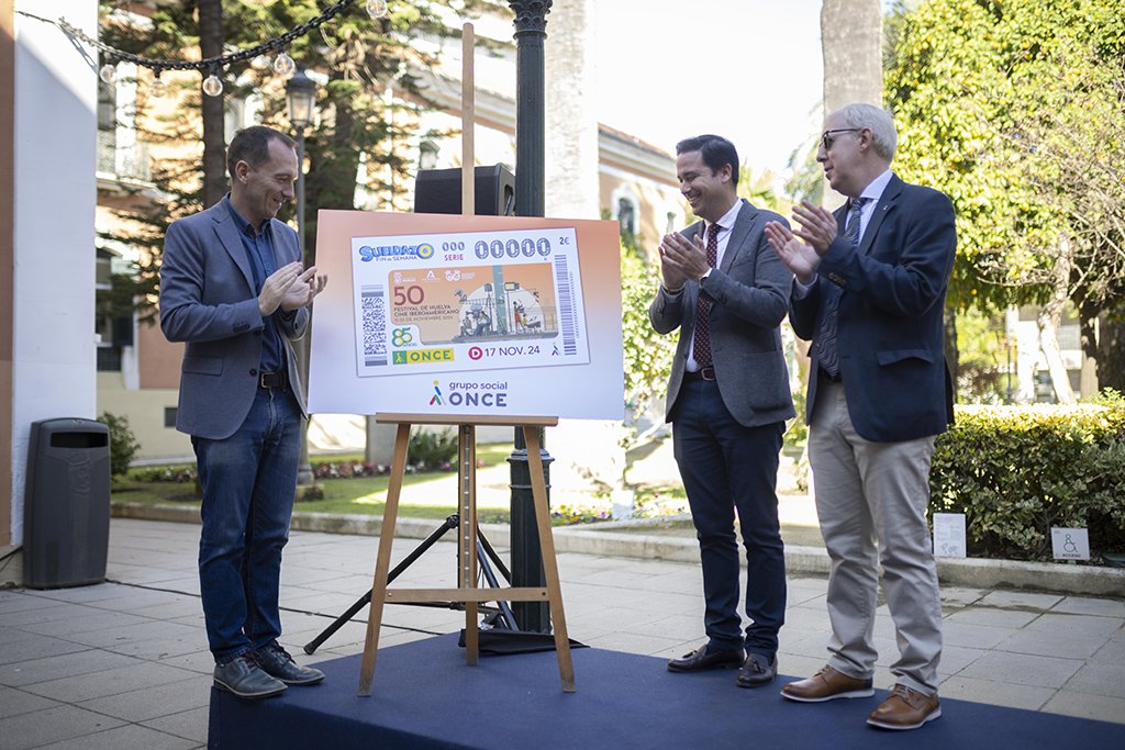 La ONCE dedica un cupón al 50 aniversario del Festival de Huelva