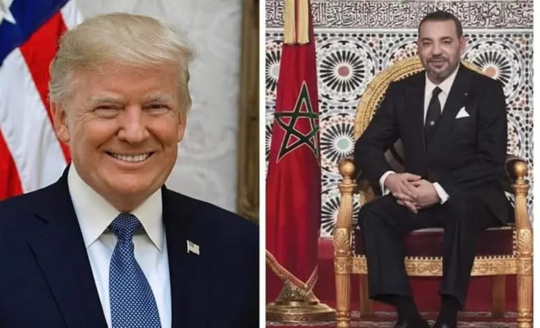 Marruecos Donald Trump y Mohammed VI