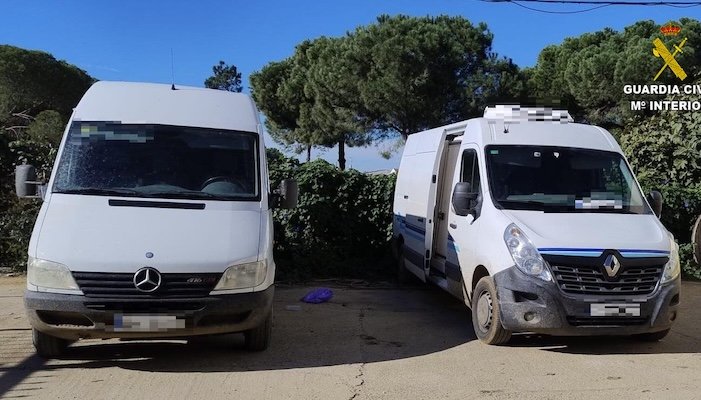 Furgonetas Guardia Civil