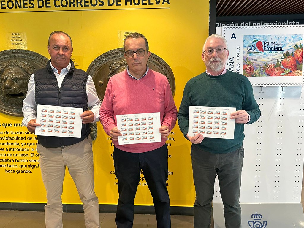 La CR Palos emite un sello conmemorativo de su 25 aniversario