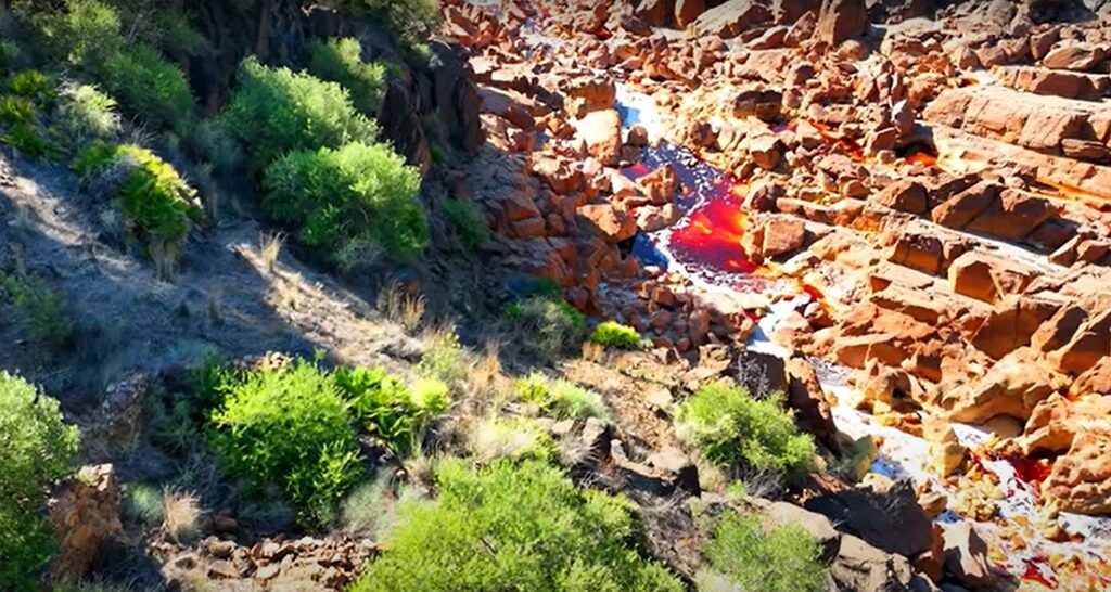 El Campillo y su Cañón del Río Tinto