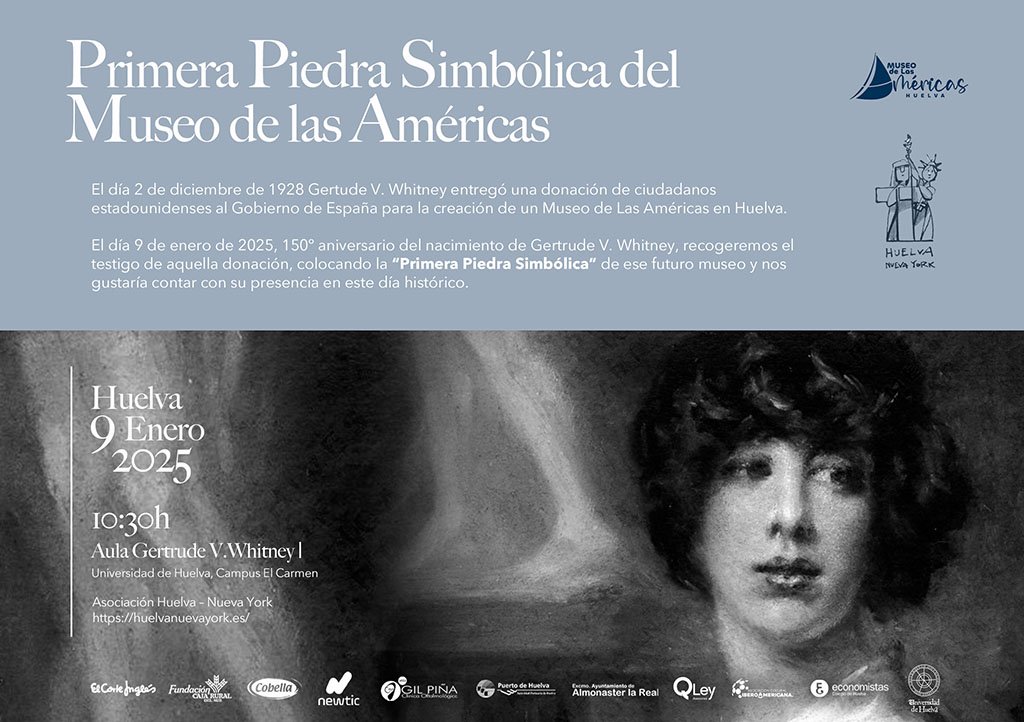 Huelva pone la primera piedra simbólica del Museo de las Américas