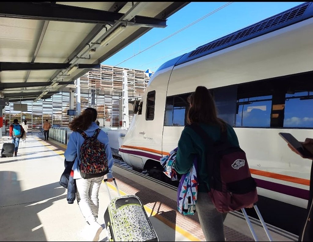 Los trenes de Huelva registraron «récord histórico» de viajeros en 2024