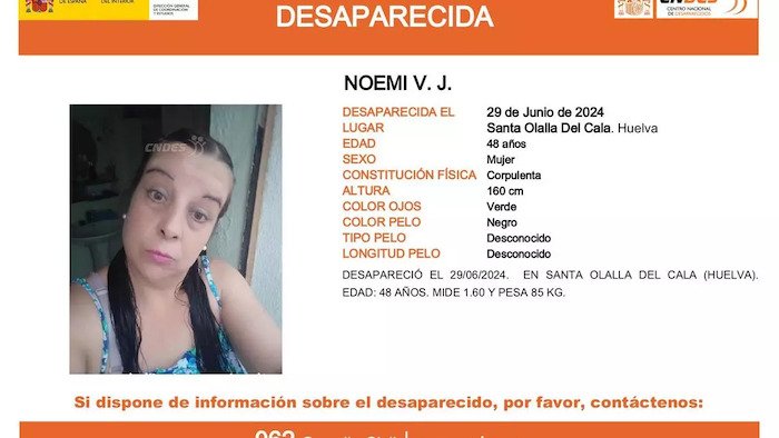 Amplio dispositivo de la Guardia Civil por la desaparición de una mujer en Santa Olalla