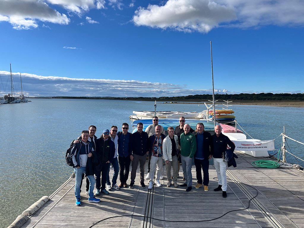 El segmento de golf onubense atrae a profesionales de la PGA sueca