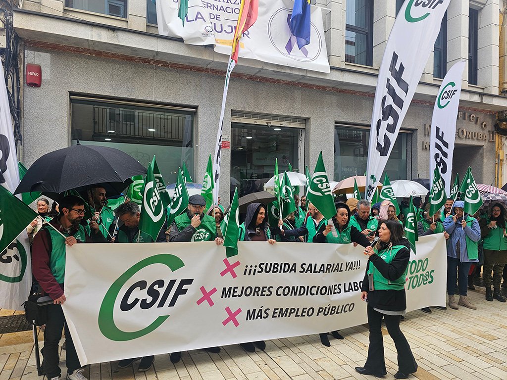 CSIF sale a la calle por las condiciones laborales de los empleados públicos